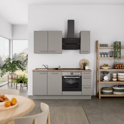 nobilia® Küchenzeile "Laser II", Ausrichtung wählbar, günstig online kaufen