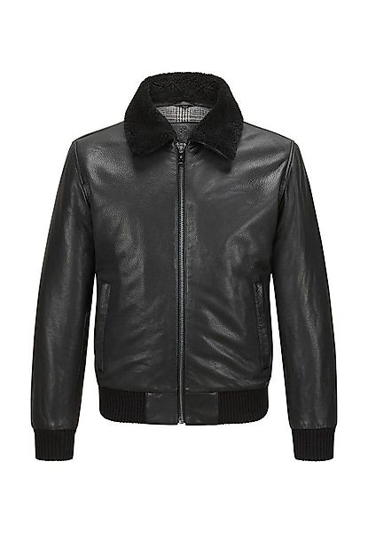 Milestone Lederjacke MSTerry Abnehmbarer Fell-Besatz günstig online kaufen