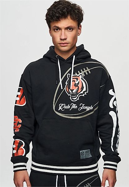 Recovered Kapuzensweatshirt "NFL Bengals Rule The Jungle", für Cincinnati B günstig online kaufen