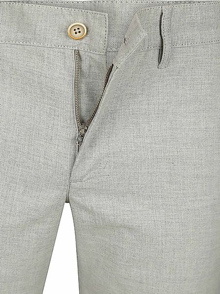 Alberto Lou Chinohose Mix Leinen Beige - Größe W 32 - L 32 günstig online kaufen