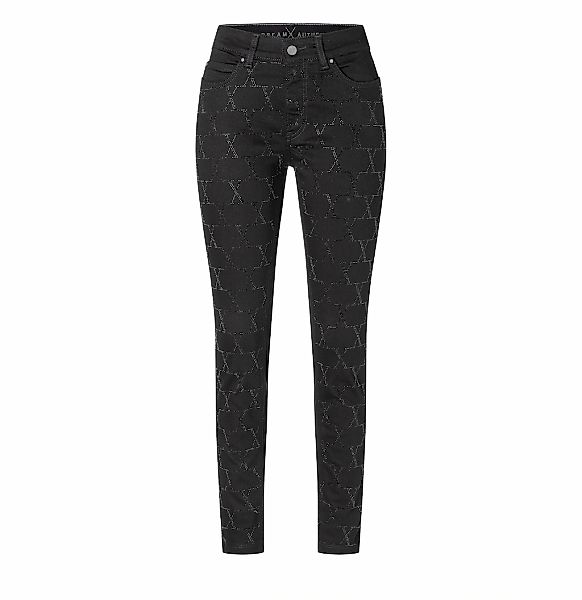 MAC Skinny-fit-Jeans "DREAM SKINNY chain glitter" mit Glitzersteine Muster günstig online kaufen