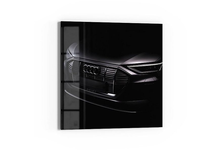 DEQORI Glasbild 'Audi Frontalaufnahme', 'Audi Frontalaufnahme', Glas Wandbi günstig online kaufen