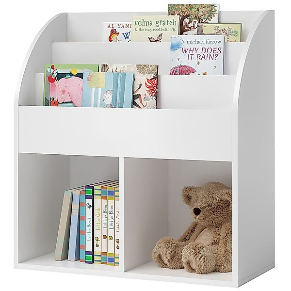 Bellabino Kinderregal Koro, weiß, 3 Fächer günstig online kaufen