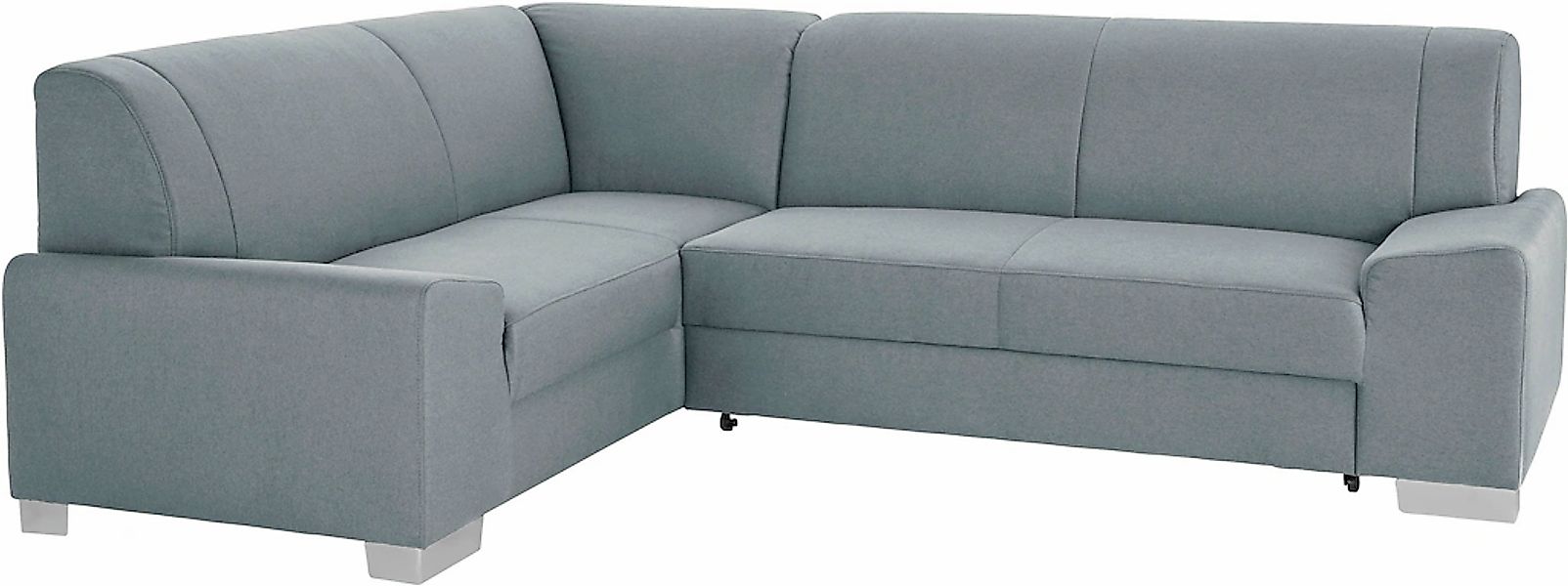 DOMO collection Ecksofa "Anzio in kubischer Formensprache, flache Armlehnen günstig online kaufen