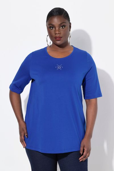 Ulla Popken T-Shirt Pima Cotton Shirt günstig online kaufen