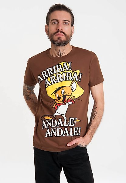 LOGOSHIRT T-Shirt "Looney Tunes - Speedy Gonzales" mit lizenziertem Print günstig online kaufen