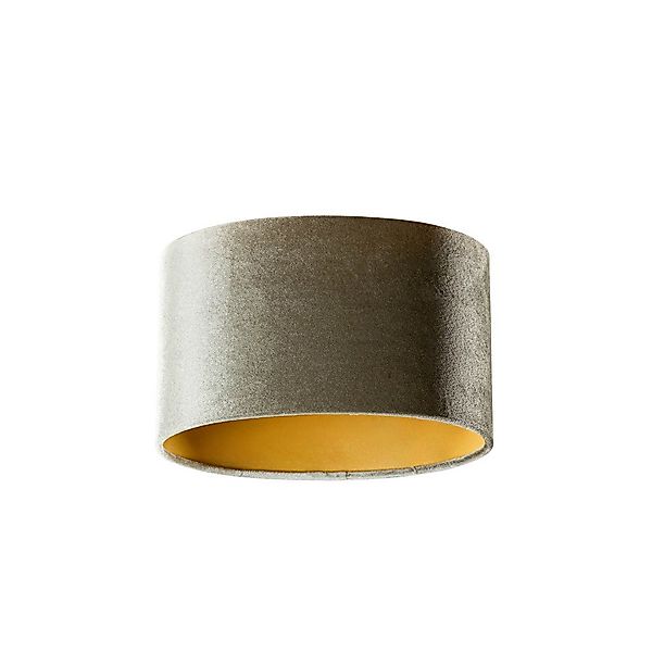 Qazqa Lampenschirm Cilinder velours günstig online kaufen