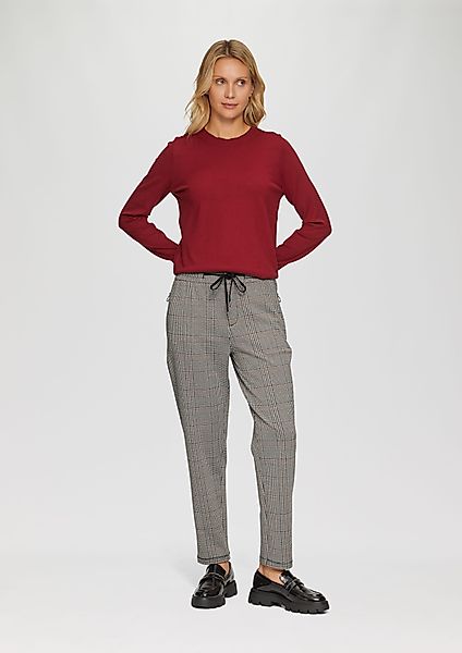 s.Oliver 7/8-Hose Karierte Jogg Pants mit günstig online kaufen