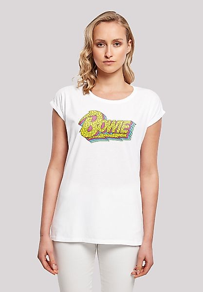 F4NT4STIC T-Shirt "David Bowie Moonlight 90s Logo", Print günstig online kaufen