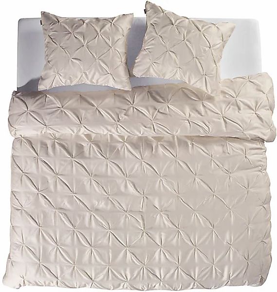 YELLOW Bettwäsche »Nova« 2 Stk. tlg. Rautenmuster, 100% Baumwolle ab 135x20 günstig online kaufen