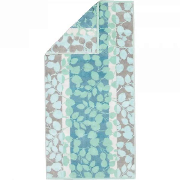 Cawö Handtücher Noblesse Harmony Floral 1086 - Farbe: jade - 47 - Handtuch günstig online kaufen