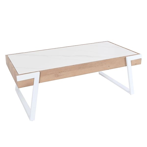 MCW Couchtisch L89 Weiß Holz natur günstig online kaufen