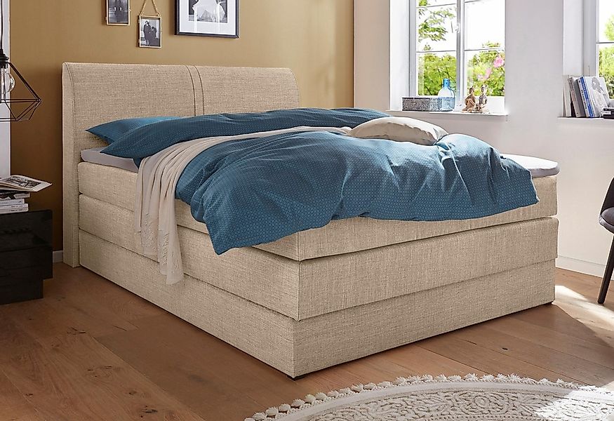 hapo Boxspringbett, mit Bettkasten günstig online kaufen