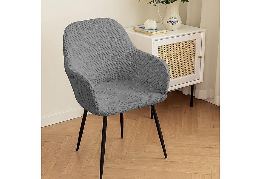 Coonoor Stuhlhusse Stuhlhussen Stretch Stuhlbezug Sesselbezug 2/4er Set, Sc günstig online kaufen