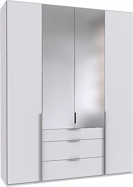 Wimex Drehtürenschrank "Mugano" mit langen oder kurzen Griffen aus Metall, günstig online kaufen