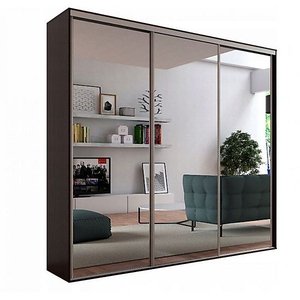 MOEBLO Kleiderschrank BORA 254 (Schwebetürenschrank 3-türig Schrank Kleider günstig online kaufen