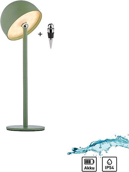 my home Tischleuchte »Akku Tischleuchte Hesper Indoor Outdoor, magnetischer günstig online kaufen