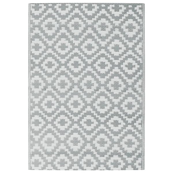 vidaXL Outdoorteppich Grau 160x230 Cm Pp 2009775 günstig online kaufen