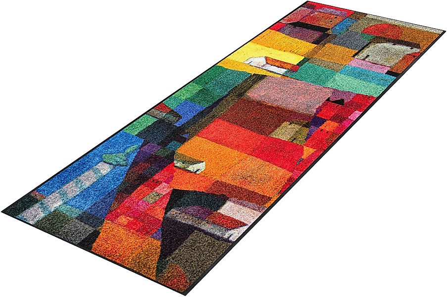 wash+dry by Kleen-Tex Läufer »Venetien« rechteckig 7 mm Höhe Schmutzfangläu günstig online kaufen