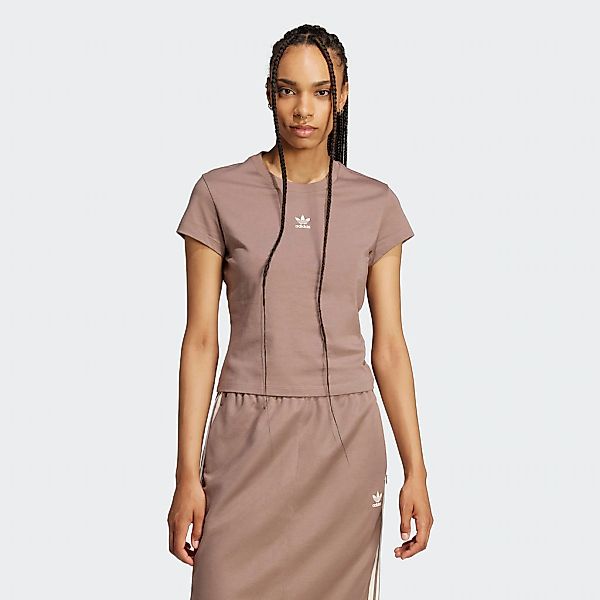adidas Originals T-Shirt "ESS SLIM TEE" sportlicher Stil, schmale Silhouett günstig online kaufen