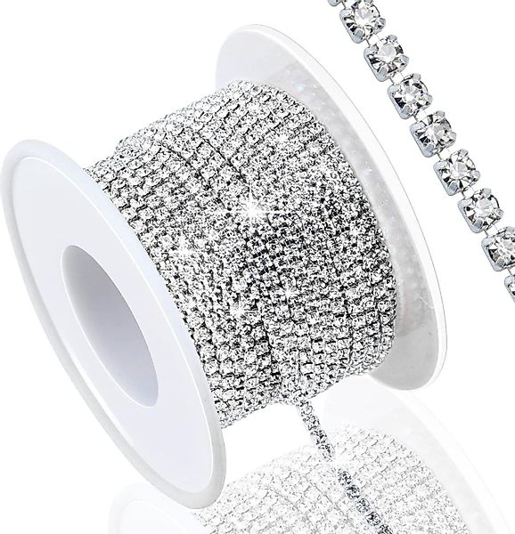RWEUOQ Gliederkette Strassband 2.8 mm Strass günstig online kaufen