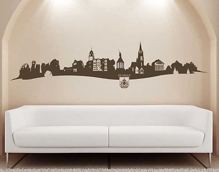 Wandtattoo No.MW9 Skyline Detmold günstig online kaufen