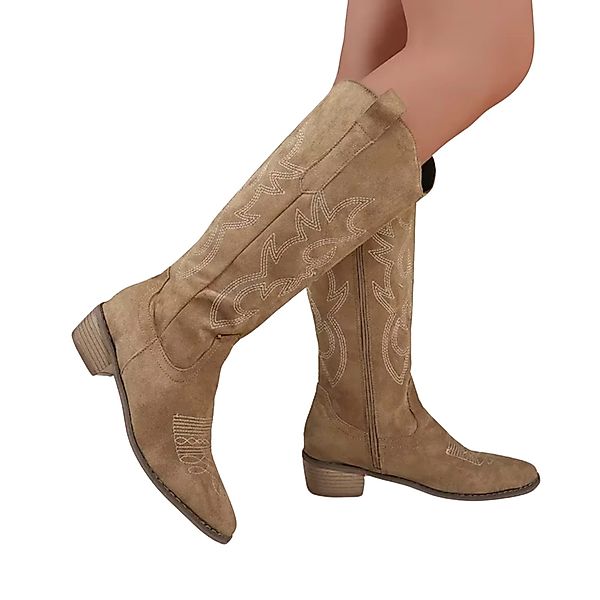 NEXORA Western Cowboystiefel Damen bestickt, Stiefel günstig online kaufen