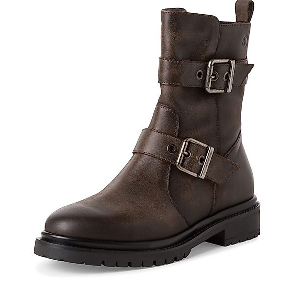 Tamaris Lederstiefelette Schnürboots günstig online kaufen