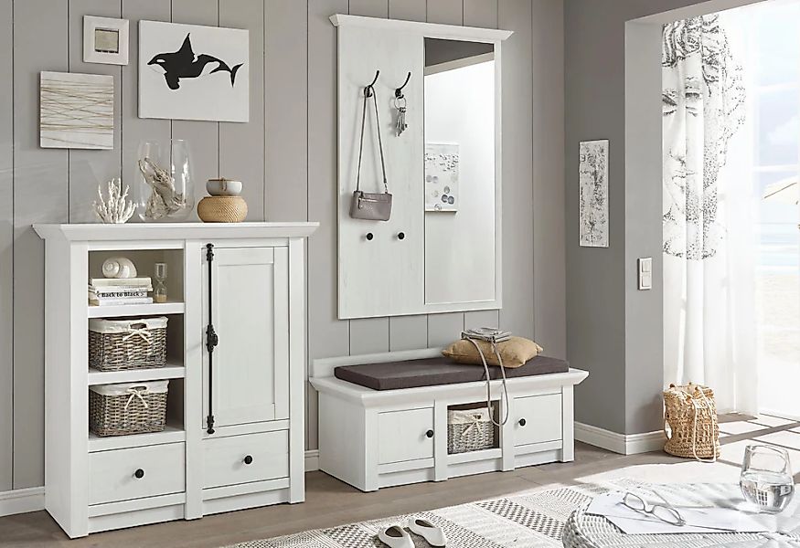 Home affaire Garderoben-Set "California, Komplettset im Landhausstil, moder günstig online kaufen