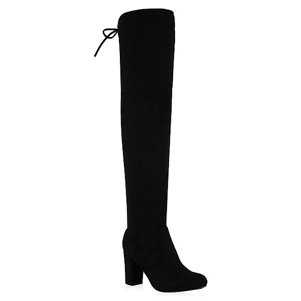 VAN HILL 836068 Overkneestiefel mit schlichter günstig online kaufen