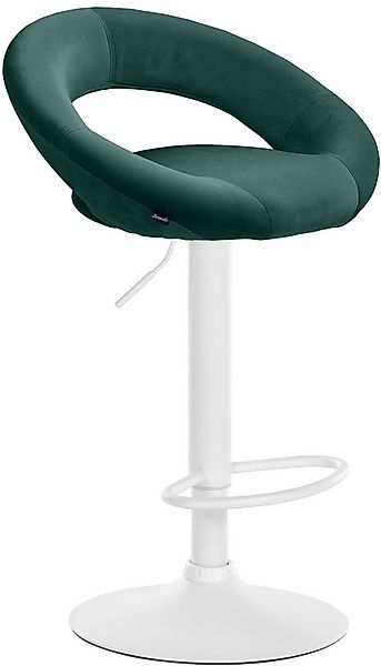 CLP Barhocker Olinda, Samt, höhenverstellbar und drehbar günstig online kaufen