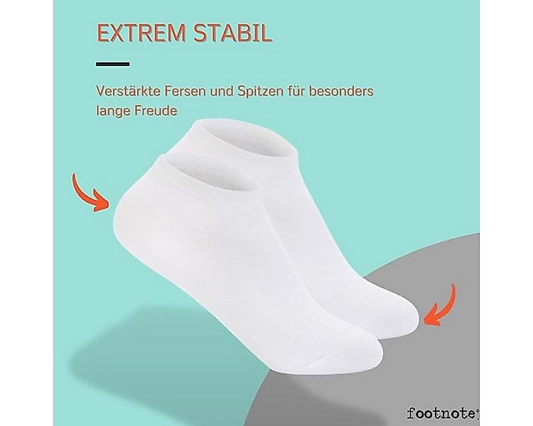 FOOTNOTE Sneakersocken Shakespeare (10-Paar) trendige Socken mit Softbund günstig online kaufen