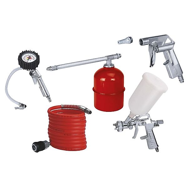 Einhell Druckluftgeräte-Set Einhell Druckluft-Werkzeugset 8 bar günstig online kaufen