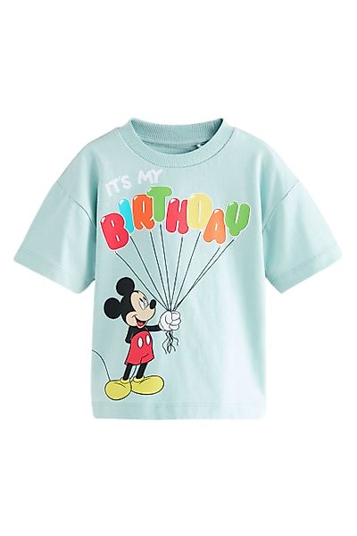 Next T-Shirt Mickey Mouse Geburtstags-T-Shirt (1-tlg) günstig online kaufen