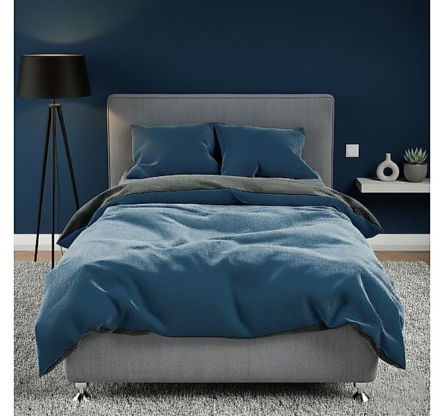 Buymax Bettwäsche Teddy Plüsch Bettbezug Set, Teddy, 3 teilig, 200x220 cm, günstig online kaufen