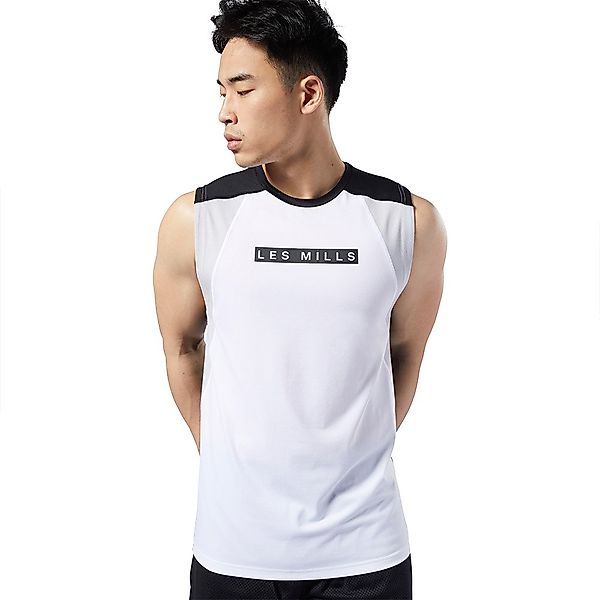 Reebok Les Mills® Smartvent Ärmelloses T-shirt XS White günstig online kaufen