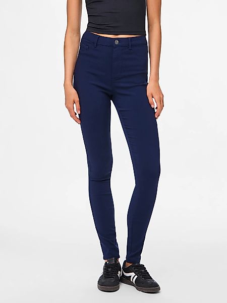 pieces Jeggings "PCHIGHSKIN WEAR JEGGINGS" Viskosemischung, skinny fit günstig online kaufen