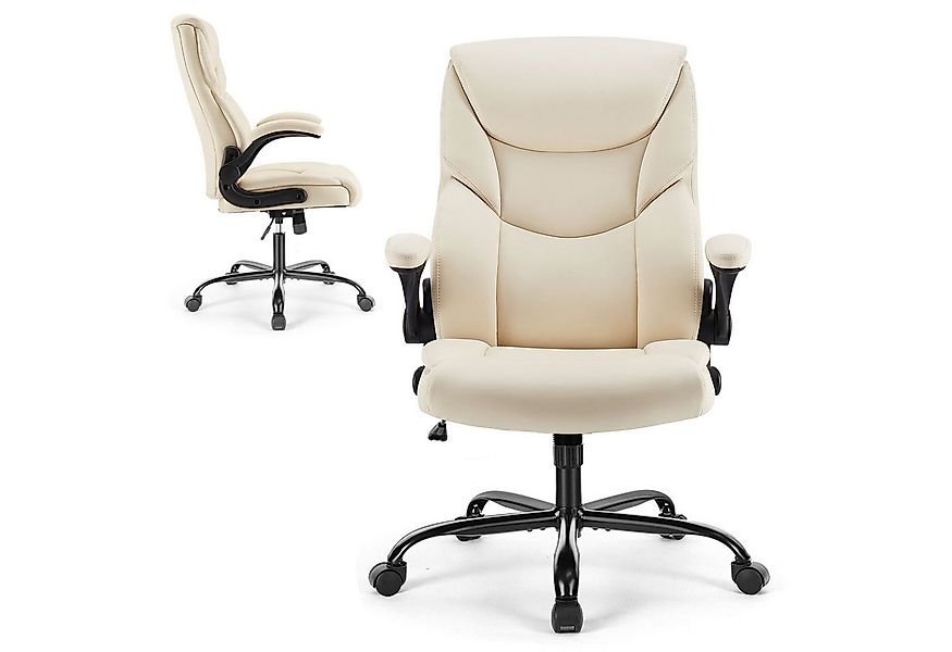 IDEASY Bürostuhl Chefsessel mit hoher Rückenlehne & Armlehnen für maximalen günstig online kaufen