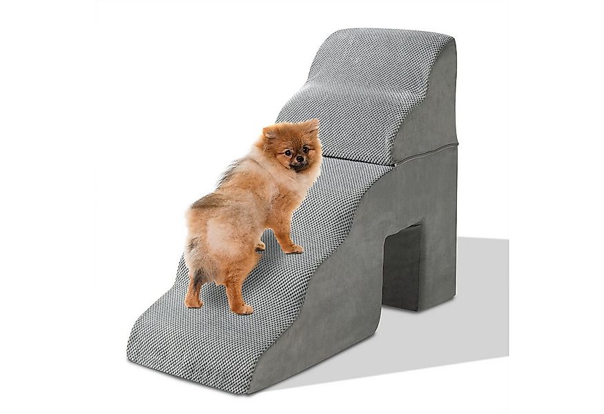 LALAHO Haustiertreppe 5 Stufen mit Katzenhöhle für Kleine, Hunde 74 cm Hoch günstig online kaufen