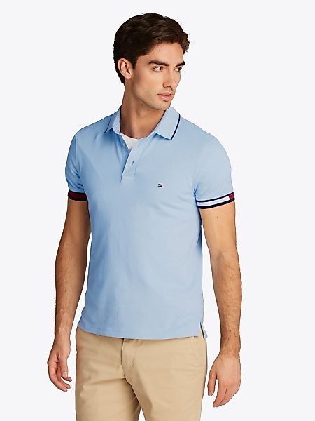 Tommy Hilfiger Poloshirt FLAG CUFF SLIM günstig online kaufen