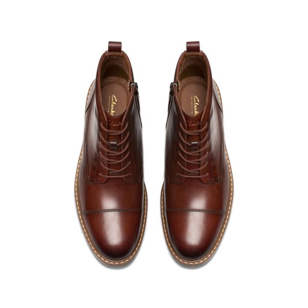 Clarks Schnürstiefelette "Clarks Stiefelette Leder" günstig online kaufen