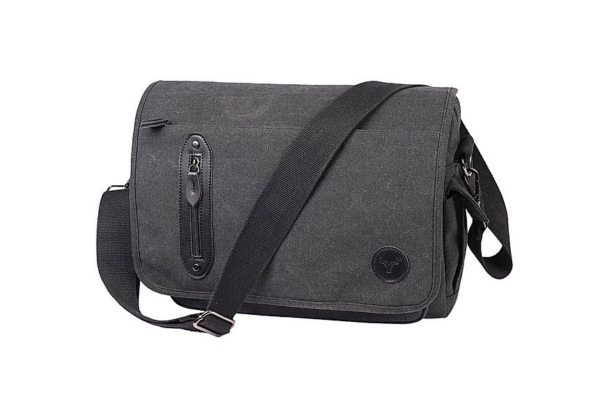 Yakfield Reisetasche Umhängetasche Everest Canvas Messenger, Bag Laptop Sch günstig online kaufen