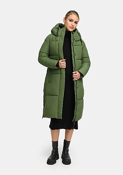 Marikoo Winterjacke "Michikoo" Extra langer Schnitt mit seitlichen Belüftun günstig online kaufen