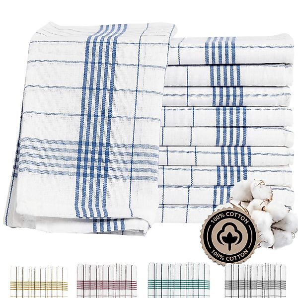 Zestri Geschirrtuch 10er-Set aus 100% Baumwolle, günstig online kaufen