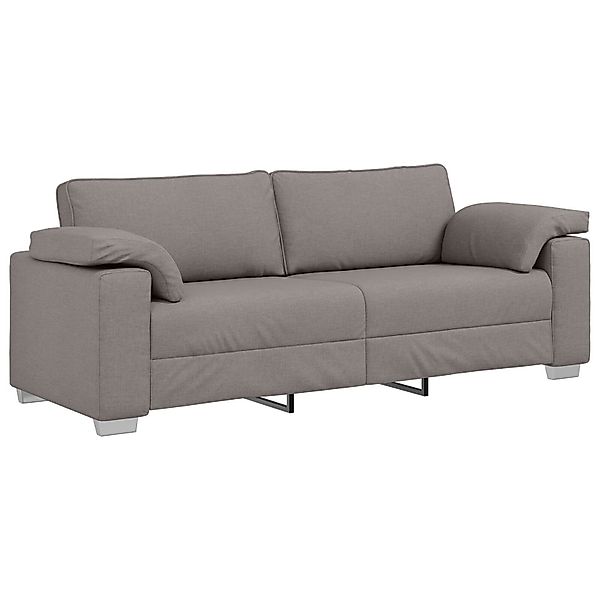vidaXL Sofa Sofa 3-Sitzer Taupe 178 günstig online kaufen