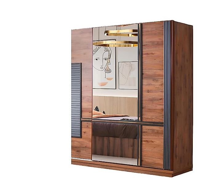 JVmoebel Kleiderschrank Exklusiver Kleiderschrank Designer Schlafzimmer Möb günstig online kaufen