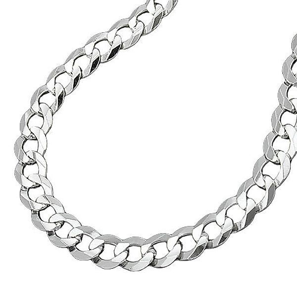 SIGO Kette, Panzer flach, Silber 925 günstig online kaufen