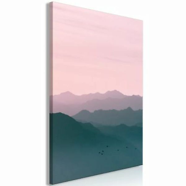 artgeist Wandbild Mountain At Sunrise (1 Part) Vertical mehrfarbig Gr. 40 x günstig online kaufen