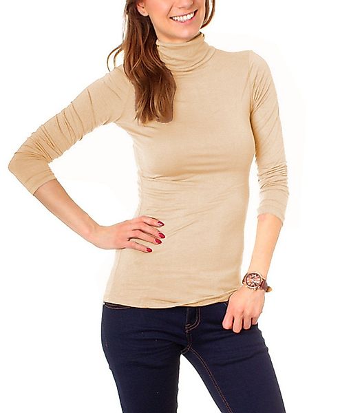 Muse Rollkragenshirt Basic Rollkragenshirt Langarm 3315 günstig online kaufen