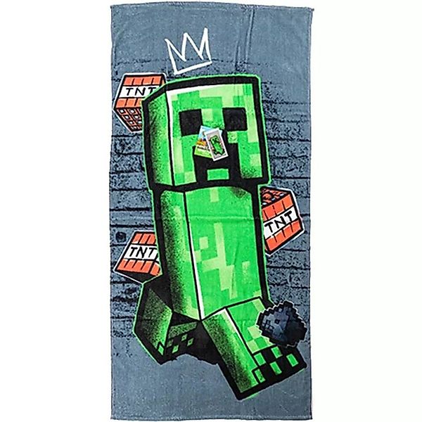Minecraft Badetuch Minecraft Metro Art Creeper günstig online kaufen